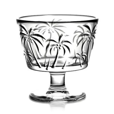 Descriptif des Coupes à glace Palmier GM : Référence : 5738 6 pièces Dimensions : H.10,7 cm Ø 11 cm Contenance : 37 cl Matière : Verre Couleur : Transparent Compatible lave-vaisselle