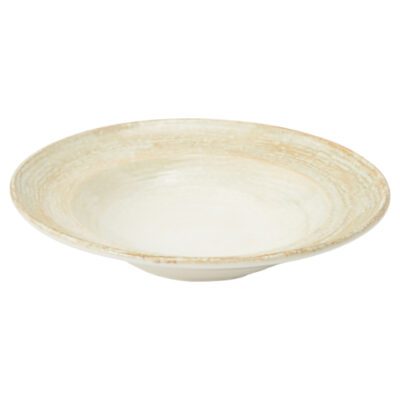 Descriptif des Assiettes Bohème Pasta : Référence : 5766 6 pièces Dimensions : ø 24 cm Matière : Porcelaine Couleur : Beige Garantie fabricant anti ébréchures Résistantes aux chocs et aux rayures Compatible lave-vaisselle et micro-ondes