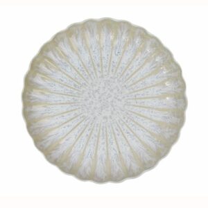 Référence : 5814 6 pièces Dimensions : ø 27 cm H 3 cm Matière : Céramique Couleur : Beige Compatible lave-vaisselle