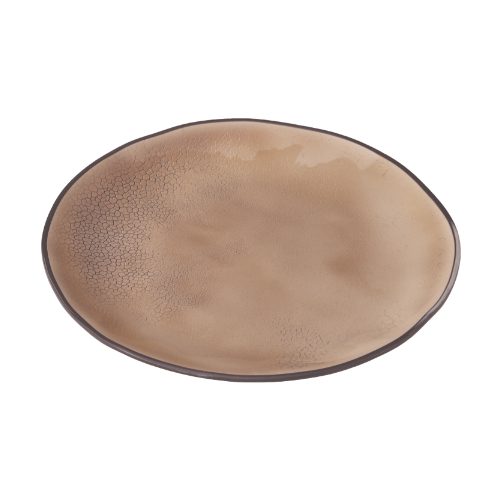 assiettes mélamine Bocage PM : Assiettes légères et résistantes aux chocs Résistantes à la chaleur jusqu'à 100°C 6 pièces Dimensions : Ø 23 cm Référence : 5825 Matière : mélamine Couleur : marron Compatible lave-vaisselle