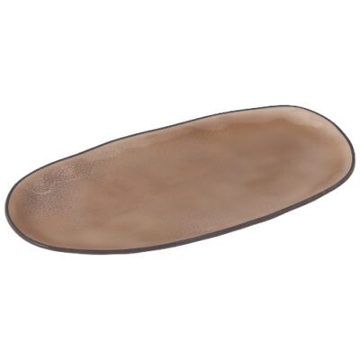 Assiettes mélamine Bocage OVALE GM - lot de 6 - 38 x 18.8 cm