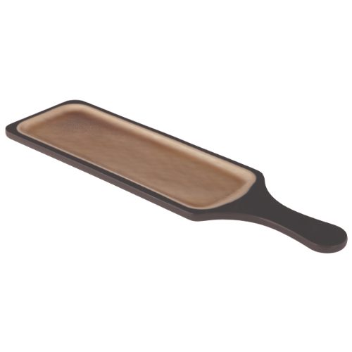 Descriptif des planches mélamine Bocage GM : Assiettes légères et résistantes aux chocs Résistantes à la chaleur jusqu'à 100°C 6 pièces Dimensions : 50 x 14 cm Référence : 5828 Matière : mélamine Couleur : marron Compatible lave-vaisselle