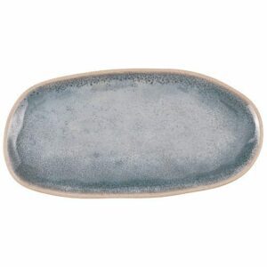 Descriptif des assiettes mélamine Atlantique ovale GM : Assiettes légères et résistantes aux chocs Résistantes à la chaleur jusqu'à 100°C 6 pièces Dimensions : 38 x 18.8 cm Référence : 5829 Matière : mélamine Couleur : bleu Compatible lave-vaisselle
