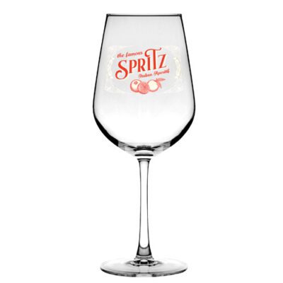 Descriptif des Verres à Vin Spritz  : Référence : 5836 6 pièces Dimensions : H.21,5 cm Ø 8 cm Contenance : 50 cl Matière : Verre Couleur : Transparent Compatible lave-vaisselle