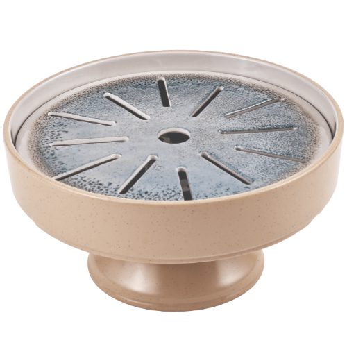 Descriptif du Plateau présentation mélamine Atlantique: Léger et résistant aux chocs Résistant à la chaleur jusqu'à 100°C 1 pièce Dimensions : ø 29 cm H13 cm Référence : 5867 Matière : mélamine Couleur : bleu Compatible lave-vaisselle