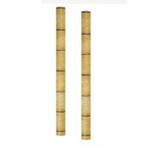 Descriptif des pailles papier Bambou : 500 pièces Dimensions : L 40 cm ø 8 cm Référence : 7303 Matière : papier 3 épaisseurs Couleur : beige/marron Usage unique, matière recyclable