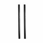 250 Pailles shooter noires réutilisables – L.15 cm Ø 6 mm