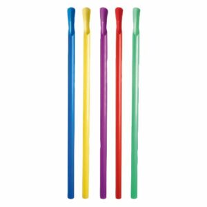 Descriptif des pailles cuillère  noires PP Minérales : 100 pièces Dimensions : L.21 cm Ø 8 mm Référence : 7463 Matière : PP Minérales Couleur : multicolores Réutilisables, Certifiées alimentaires T° utilisation: -20° à +90°c Résistantes à 20 lavages au lave vaisselle Fabrication U.E