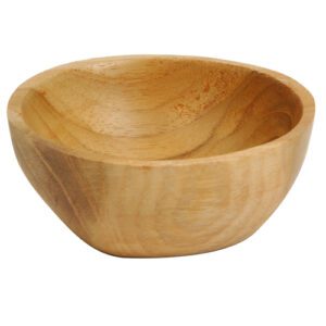Descriptif des Bols Teck ø 7 cm : Référence : 5233 6 pièces Dimensions : ø 7 cm H 3 cm 5cl Matière : Teck Couleur : bois Incompatible lave-vaisselle et micro-ondes