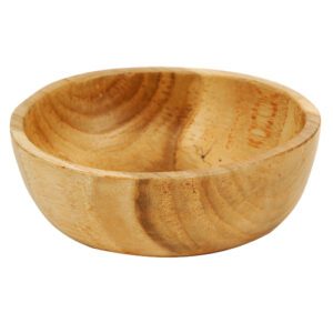 Descriptif des Bols Teck ø 12 cm : Référence : 5235 6 pièces Dimensions : ø 12 cm H 5,5 cm 30 cl Matière : Teck Couleur : bois Incompatible lave-vaisselle et micro-ondes