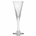 Flûtes à Champagne Bullées – Lot de 6 – H.25 cm Ø8,5 cm 20 cl