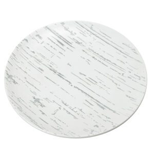 Assiettes rondes Signature : Référence : 5278 3 pièces Dimensions : Ø 31 cm Matière : Céramique Couleur : blanc Compatible lave-vaisselle