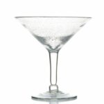 Verres Martini géants bullés – Lot de 4 – H.25 cm Ø24 cm 125cl