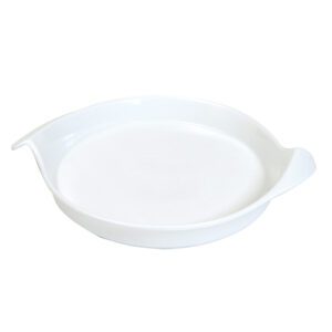Assiette Onde : Référence : 5033 5 pièces Dimensions : Ø 23,5 cm L.30 cm Matière : Céramique Couleur : blanc Compatible lave-vaisselle