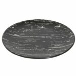 Assiettes Rondes noires signature – lot de 6 – ø 31 cm