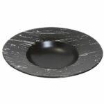 Assiettes Pasta noires signature – lot de 6 – ø 30 cm