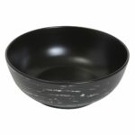 Bols noirs signature – lot de 6 – ø 23 cm  H 8,3 cm