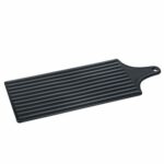 Planche porcelaine noire – lot de 5 – 41 x 16 cm
