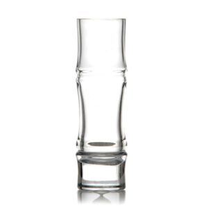 Descriptif des verres Bambou GM : Référence : 5410 6 pièces Dimensions :H.25 cm Ø7,5 cm Contenance : 60 cl Matière : Verre Couleur : Transparent Compatible lave-vaisselle