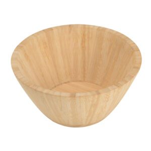 Bol bambou : Référence : 5424-5425 1 pièce Dimensions : au choix Matière : bois (bambou) Couleur : marron Incompatible lave-vaisselle