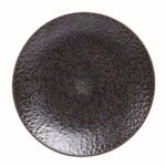Assiettes Obsidienne – lot de 6- ø 27 cm