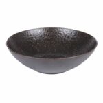 Coupelles Obsidienne- lot de 6- ø 17 cm