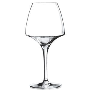 Verre à vin Open Up : Référence : 5462 6 pièces Dimensions : H.18 - Ø 8,7 cm Contenance : 32 cl Matière : Verre Couleur : Transparent Compatible lave-vaisselle