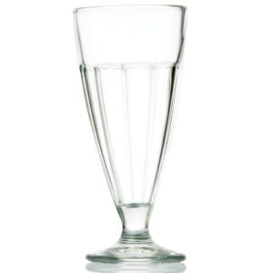 Descriptif des Coupes Milkshake  : Référence : 5467 6 pièces Dimensions : H.18 cm Ø 8 cm Contenance : 38 cl Matière : Verre Couleur : Transparent Compatible lave-vaisselle