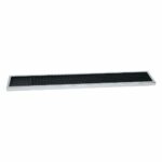 Tapis de Bar caoutchouc Inox – 60 x 8,4 cm