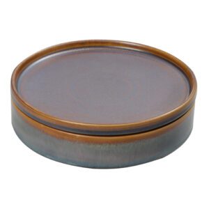 Assiettes Opale bord droit – lot de 4 – ø 21 cm H 4,5 cm