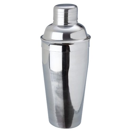 Descriptif du Shaker deluxe Inox : Fait en acier inoxydable Idéal pour les barmen débutants Permet de préparer des cocktails riches en saveurs et de les refroidir rapidement Avec une passoire intégrée Le bouchon peut servir de jigger Ref 5573