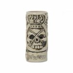 Tiki Crâne- verre cocktail en céramique – Lot de 1 – H.17,1 cm Ø7,2 cm 40 cl