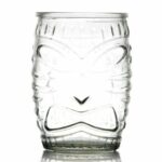 Verres Tikis PM – Lot de 4 – H.11,7 cm Ø 8,7 cm 40 cl