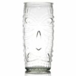 Verres Tikis GM – Lot de 4 – H.17 cm Ø 7,8 cm 56 cl