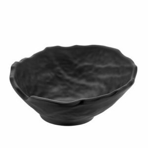 Descriptif des Bols Inclinés Noirs Mélamine : Assiettes légères et résistantes aux chocs Résistantes à la chaleur jusqu'à 100°C 6 pièces Dimensions : 23,2 x 22,5 cm - H 9,5 cm Référence : 5587 Matière : mélamine Couleur : noir Compatible lave-vaisselle