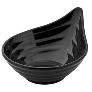 Descriptif des Bols Gouttes Noirs Mélamine : Petits pots légers et résistants aux chocs Résistants à la chaleur jusqu'à 100°C 24 pièces Dimensions : ø 9,5 cm- H 5,5 cm - 115 ml Référence : 5594 Matière : mélamine Couleur : noir Compatible lave-vaisselle