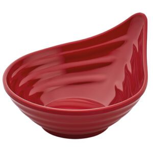Descriptif des Bols Gouttes Rouges Mélamine : Petits pots légers et résistants aux chocs Résistants à la chaleur jusqu'à 100°C 24 pièces Dimensions : ø 9,5 cm- H 5,5 cm - 115 ml Référence : 5595 Matière : mélamine Couleur : rouge Compatible lave-vaisselle