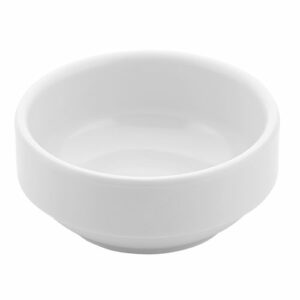 Descriptif des Pots à sauce Blancs Mélamine : Petits pots légers et résistants aux chocs Résistants à la chaleur jusqu'à 100°C 24 pièces Dimensions : ø 6 cm- H 2,6 cm - 45 ml Référence : 5606 Matière : mélamine Couleur : blanc Compatible lave-vaisselle