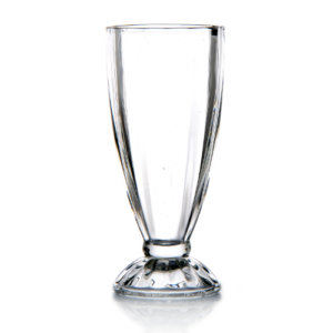 Coupes à Milkshake – Lot de 6 coupes – H.18 cm Ø8 cm – 38 cl