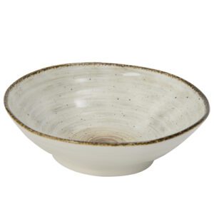 Descriptif des Assiettes Salade Cendrées : Référence : 5646 6 pièces Dimensions : 24,3 x 24,1 cm Matière : Porcelaine Couleur : Cendrée Compatible lave-vaisselle