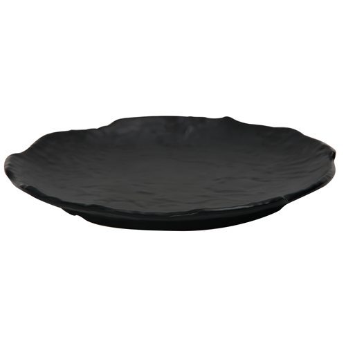 Descriptif des Assiettes Noire mate Mélamine : Assiettes légères et résistantes aux chocs Résistantes à la chaleur jusqu'à 100°C 6 pièces Dimensions : ø 28 cm Référence : 5672 Matière : mélamine Couleur : noir Compatible lave-vaisselle