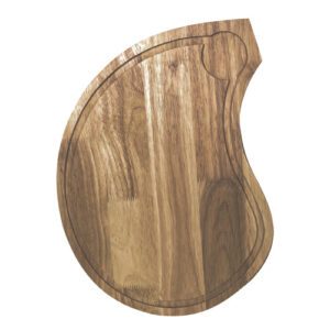 Descriptif de la Planche Côte à l'os  : Référence : 5673 1 pièce Dimensions : 37,5 x 28,5 cm ep 1,4 cm Matière : Acacia Couleur : bois Incompatible lave-vaisselle et micro-ondes