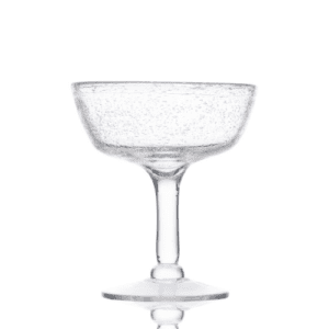 Coupes Memphis bullées : 6 pièces Dimensions : H. 15 cm | Ø 14 cm Contenance : 35 cl Référence : 5681 Matière : verre soufflé Couleur : Transparent Compatible lave-vaisselle Éviter les chocs thermiques ** Nos verres et coupes, de fabrication artisanale, sont des pièces uniques. De fait, les dimensions et couleurs peuvent légèrement varier d'une pièce à l'autre **