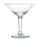 Verres géants Martini bullés – Lot de 2 – H.27 cm Ø26 cm 250cl