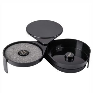 Descriptif du Glass Rimmer : Ribeteur 3 compartiments en plastique haute qualité Dimensions idéales 11,8 x 2,1 cm pour un service élégant Ajout facile de sucre et sirops Parfait pour les professionnels CHR Design pratique et fonctionnel pour un usage quotidien Ref : 5788