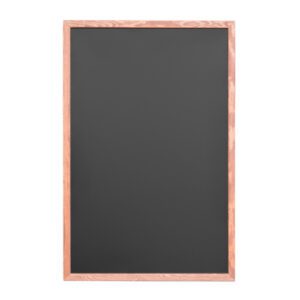 Descriptif de l'Ardoise murale : 1 pièce Dimensions : 60 x 90 cm - ardoise 55 x 85 cm Référence : 5799 Matière : Bois / Ardoise Couleur : Bois / Gris 4 crochets