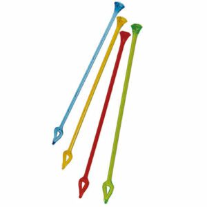 Descriptif des Mélangeurs Diamant GM  : 200 pièces Dimensions : H. 25 cm Référence : 704 Matière : Plastique - réutilisable Couleur : multicolore