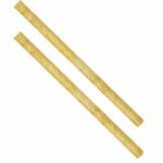 Pailles en Bambou – lot de 100 – L.20 cm ø 8 mm