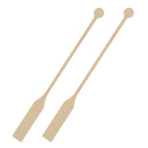 Descriptif des Mélangeurs Pagaie Bambou : 200 pièces Dimensions : H. 19,5 cm Référence : 7306 Matière : Bambou Couleur : Beige