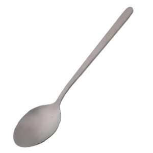 Descriptif des Cuillères de table Anuradha Satiné : Élégance satinée pour vos tables Lot de 6 cuillères de table Anuradha, longueur 20 cm Design épuré mettant en valeur vos plats En métal satiné pour un mat subtile Idéal HORECA, style simple et raffiné Ref : 7368